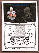 2010 Playoff National Treasures Century Material #125 Philip Rivers/49