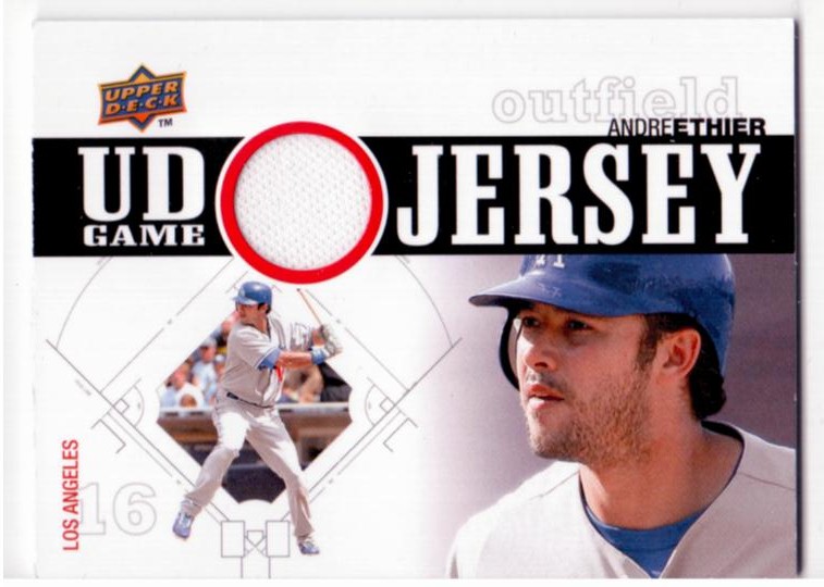 2010 Upper Deck UD Game Jersey #AE Andre Ethier