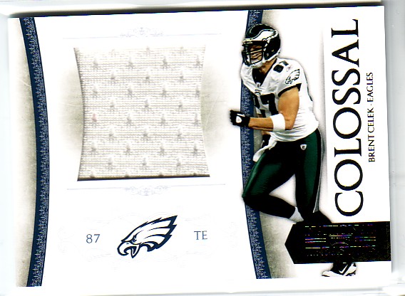 2010 Playoff National Treasures Colossal Materials #9 Brent Celek/50