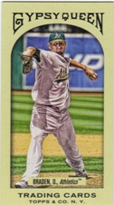 2011 Topps Gypsy Queen Mini #117 Dallas Braden  