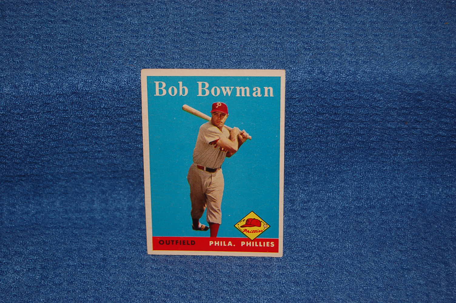 1958 Topps #415 Bob Bowman