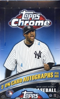 2011 Topps Chrome Baseball Factory Sealed HOBBY Series Box With 2 Rookie On Card AUTOGRAPHS Per Box - In Stock Now    