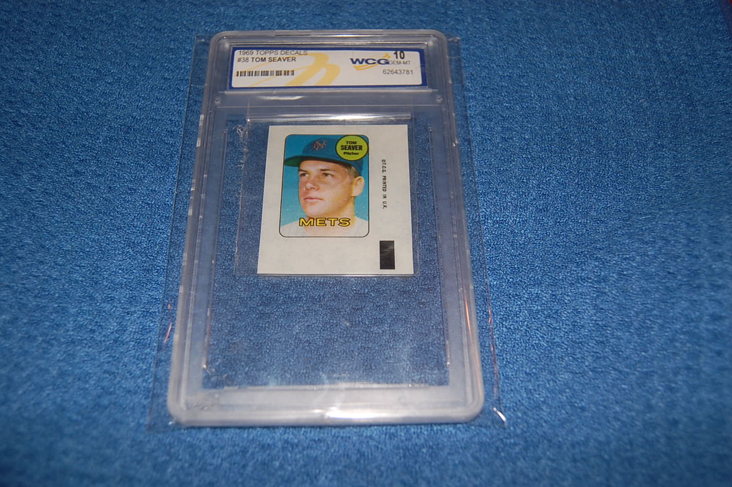 1969 Topps Decals #38 Tom Seaver