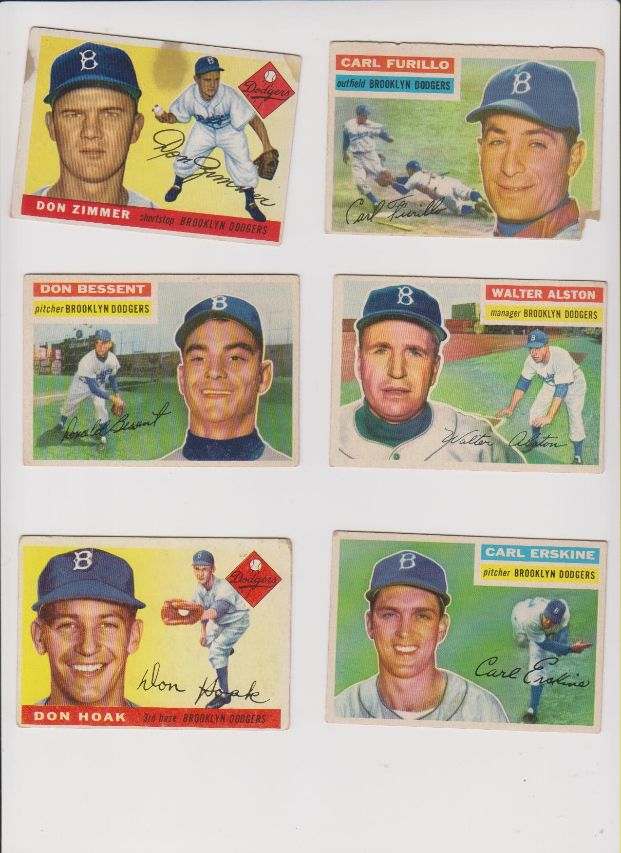 1955 Topps #92 Don Zimmer RC