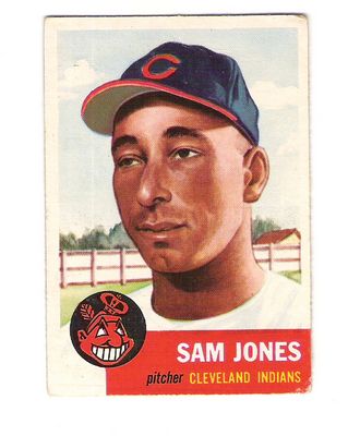 1953 Topps #6 Sam Jones