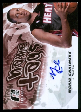 2008-09 Upper Deck Radiance Name Tag Autographs #NTMC Mario Chalmers
