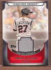 2011 Topps Pro Debut Materials #BJ Brett Jackson