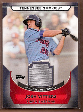 2011 Topps Pro Debut Materials #JV Josh Vitters