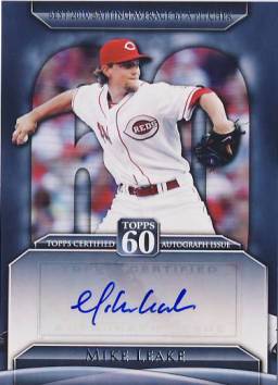 2011 Topps 60 Autographs #ML Mike Leake S2