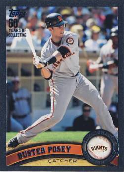 2011 Topps Black #335 Buster Posey