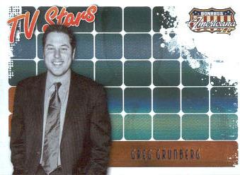 2008 Donruss Americana II TV Stars TS GG Greg Grunberg 340 500