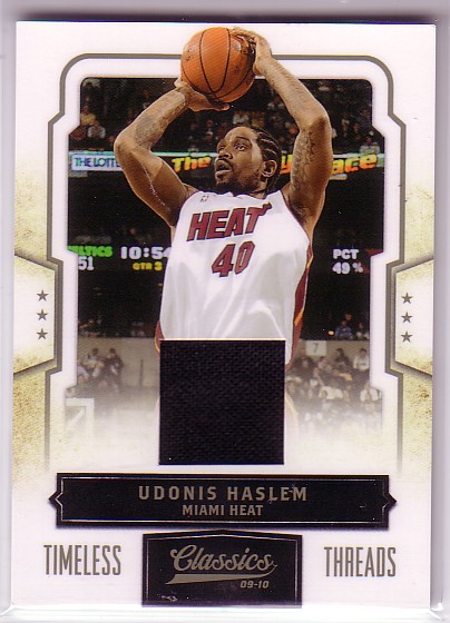 2009-10 Classics Timeless Threads #76 Udonis Haslem/199