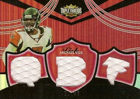 2006 Topps Triple Threads Relic Red #TTR7 Michael Vick