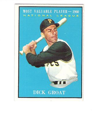 1961 Topps #486 Dick Groat MVP