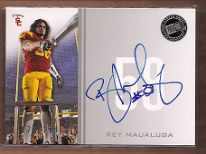 2009 Press Pass Autographs Silver #RM Rey Maualuga
