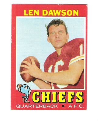 1971 Topps #180 Len Dawson