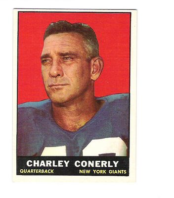 1961 Topps #85 Charley Conerly