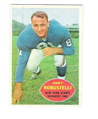 1960 Topps #81 Andy Robustelli