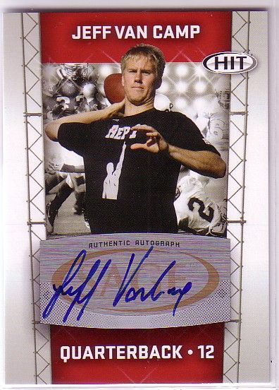 Autógrafos de fútbol americano Sage Hit 2011 auto tú eliges - Imagen 4 de 21