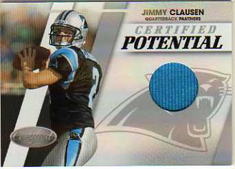 2010 Certified Certified Potential Materials #33 Jimmy Clausen/250