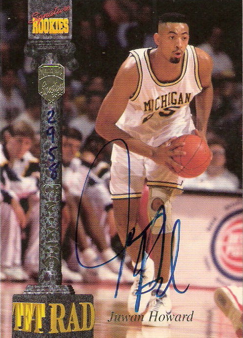 juwan howard autograph