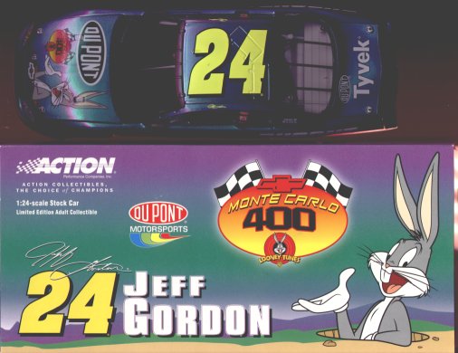 2001 Action, 1:24, Jeff Gordon LOONEY  TUNES , new with box, $69.50