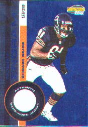 2001 Pacific Invincible Blue #42, Bobby Engram /250 JSY