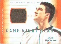 2001-02 Upper Deck MVP Game Night Gear #CM-G, Chris Mihm