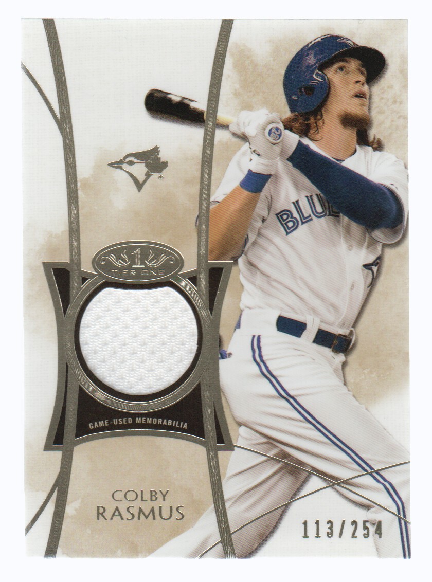 2014 Topps Tier One Relics #TORCR Colby Rasmus/254