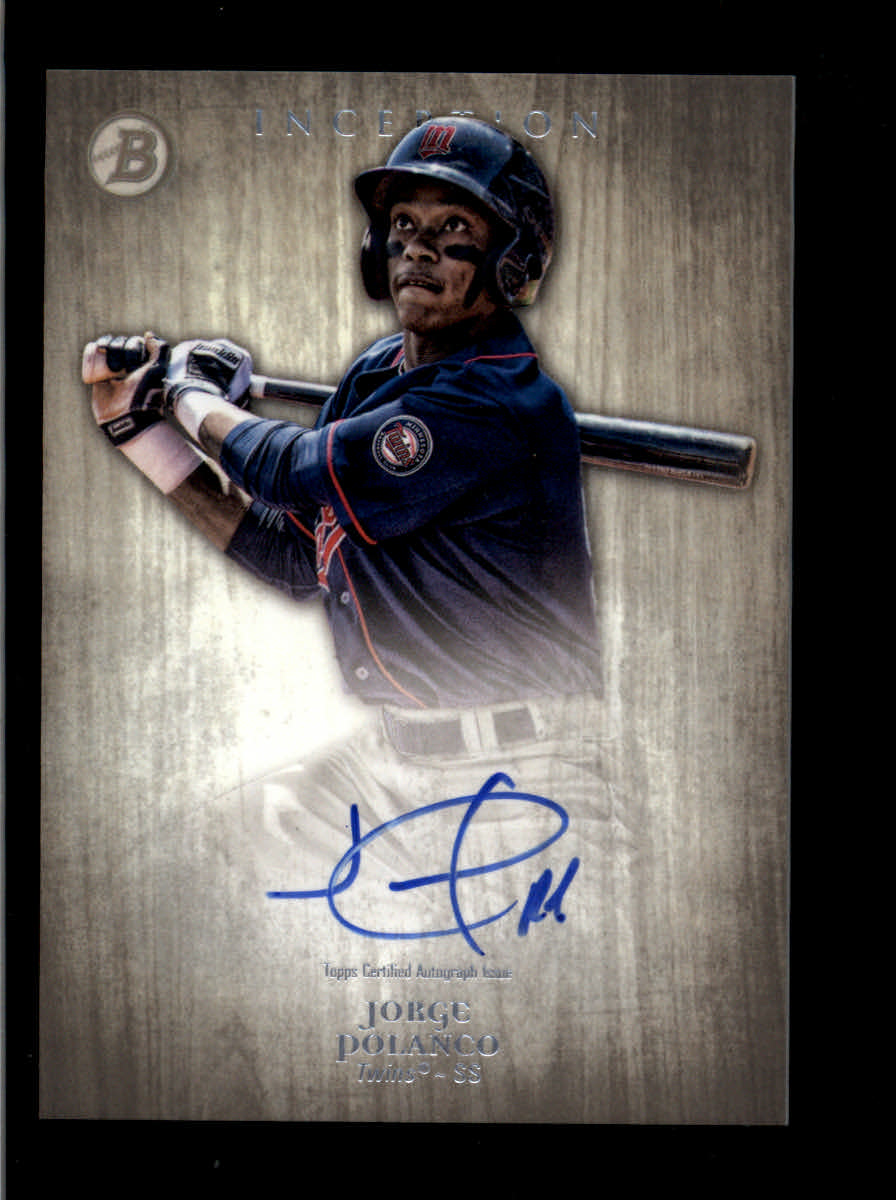 2014 Bowman Inception Prospect Autographs #PAJPO Jorge Polanco