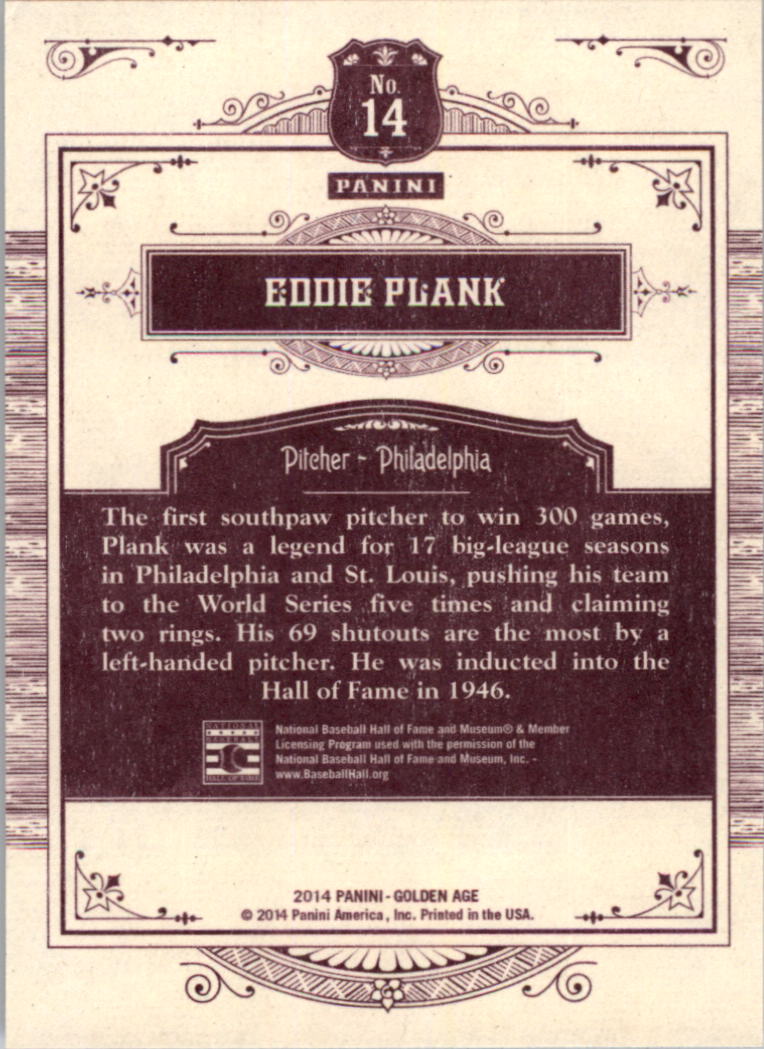 B1204- 2014 Panini Golden Age Cards 1-150 +Inserts -You Pick- 15+ FREE US SHIP - Picture 29 of 297