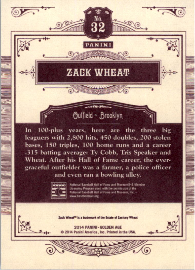 B1204- 2014 Panini Golden Age Cards 1-150 +Inserts -You Pick- 15+ FREE US SHIP - Picture 65 of 297