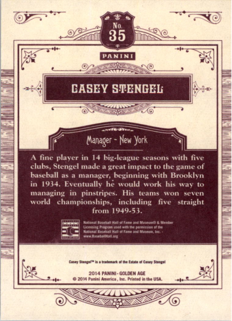 B1204- 2014 Panini Golden Age Cards 1-150 +Inserts -You Pick- 15+ FREE US SHIP - Picture 71 of 297