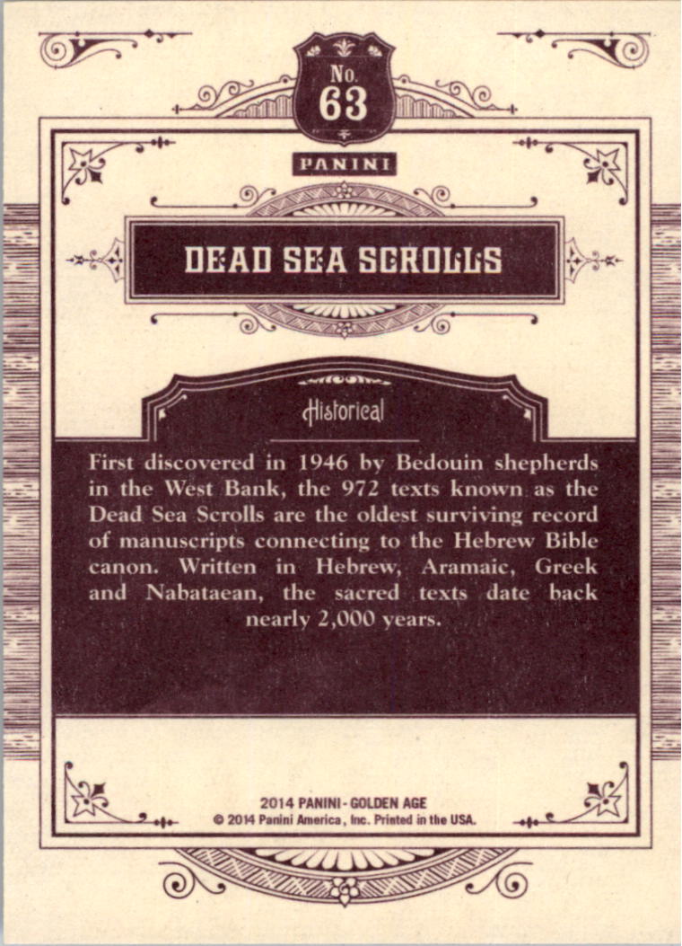 B1204- 2014 Panini Golden Age Cards 1-150 +Inserts -You Pick- 15+ FREE US SHIP - Picture 121 of 297