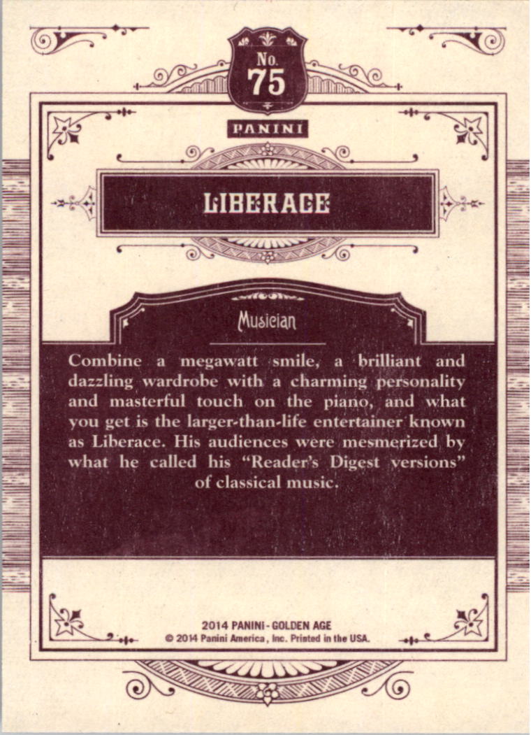 B1204- 2014 Panini Golden Age Cards 1-150 +Inserts -You Pick- 15+ FREE US SHIP - Picture 145 of 297
