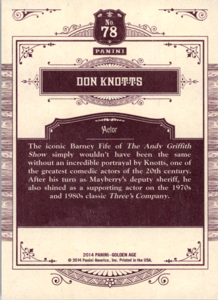 B1204- 2014 Panini Golden Age Cards 1-150 +Inserts -You Pick- 15+ FREE US SHIP - Picture 151 of 297