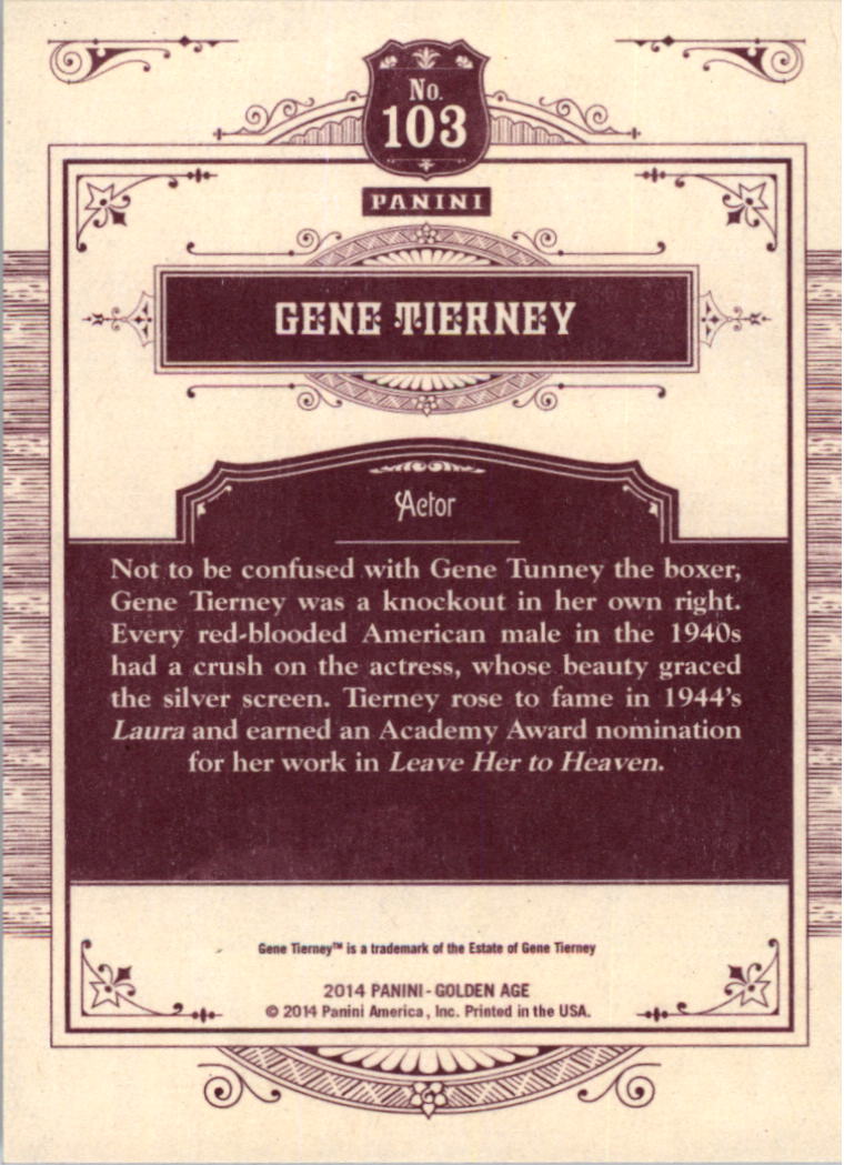B1204- 2014 Panini Golden Age Cards 1-150 +Inserts -You Pick- 15+ FREE US SHIP - Picture 199 of 297