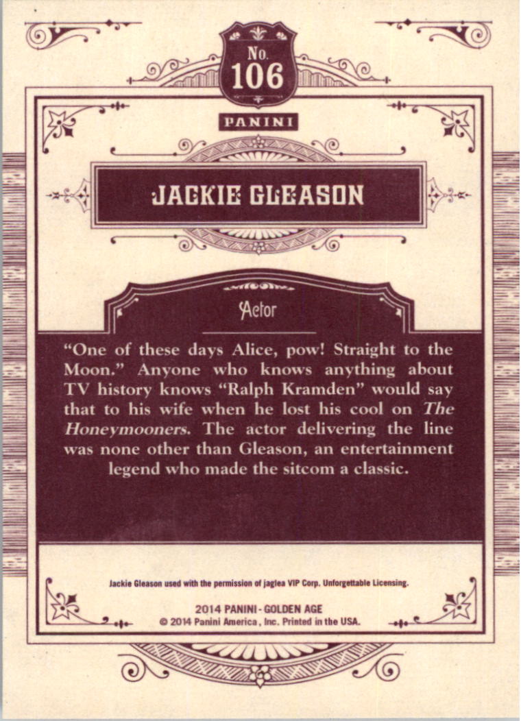 B1204- 2014 Panini Golden Age Cards 1-150 +Inserts -You Pick- 15+ FREE US SHIP - Picture 205 of 297