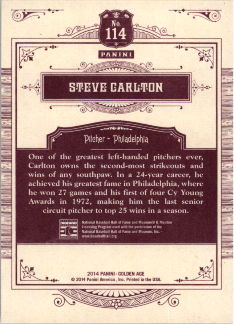 B1204- 2014 Panini Golden Age Cards 1-150 +Inserts -You Pick- 15+ FREE US SHIP - Picture 219 of 297