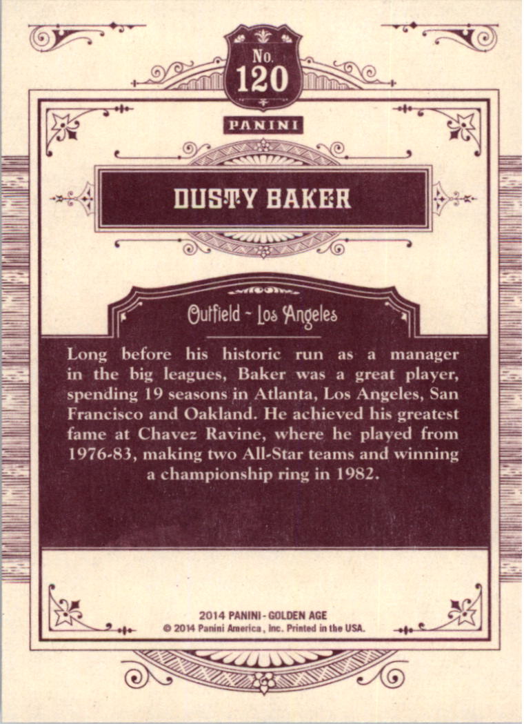 B1204- 2014 Panini Golden Age Cards 1-150 +Inserts -You Pick- 15+ FREE US SHIP - Picture 231 of 297