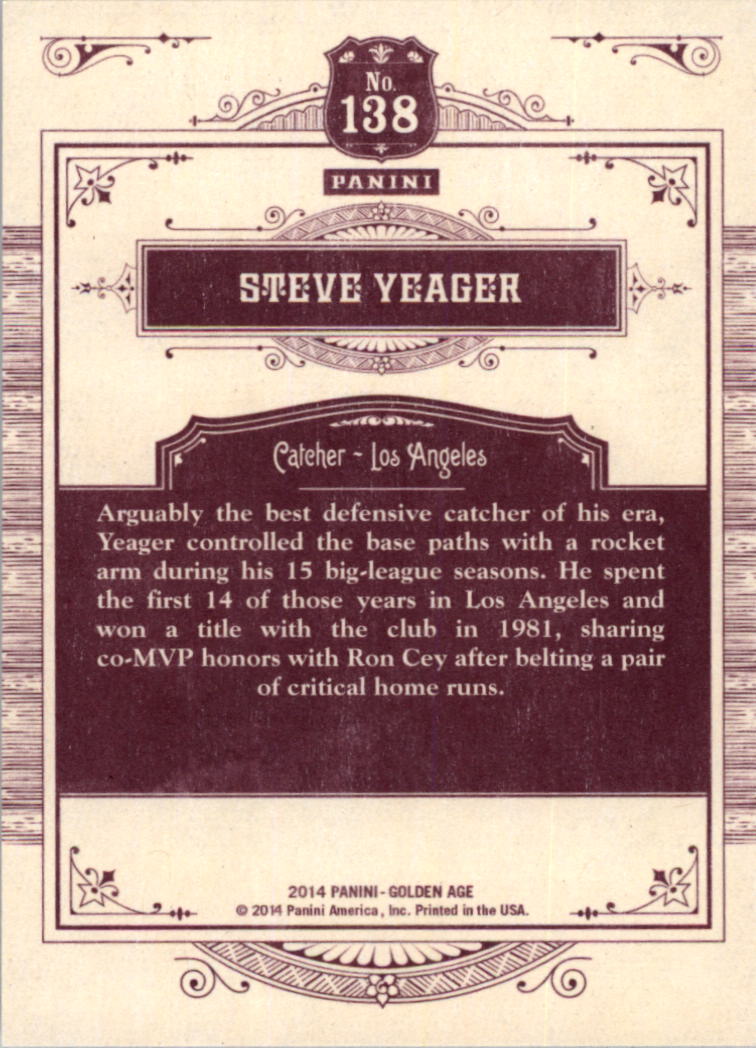 B1204- 2014 Panini Golden Age Cards 1-150 +Inserts -You Pick- 15+ FREE US SHIP - Picture 267 of 297