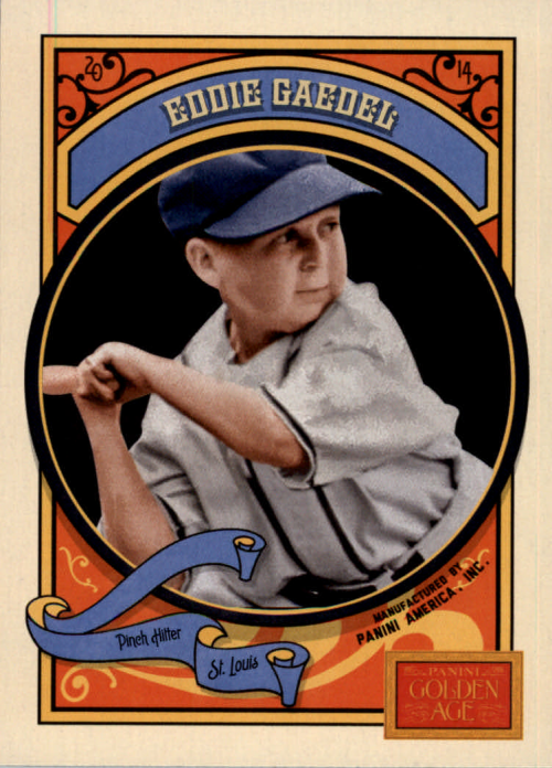 B1204- 2014 Panini Golden Age Cards 1-150 +Inserts -You Pick- 15+ FREE US SHIP - Picture 367 of 382