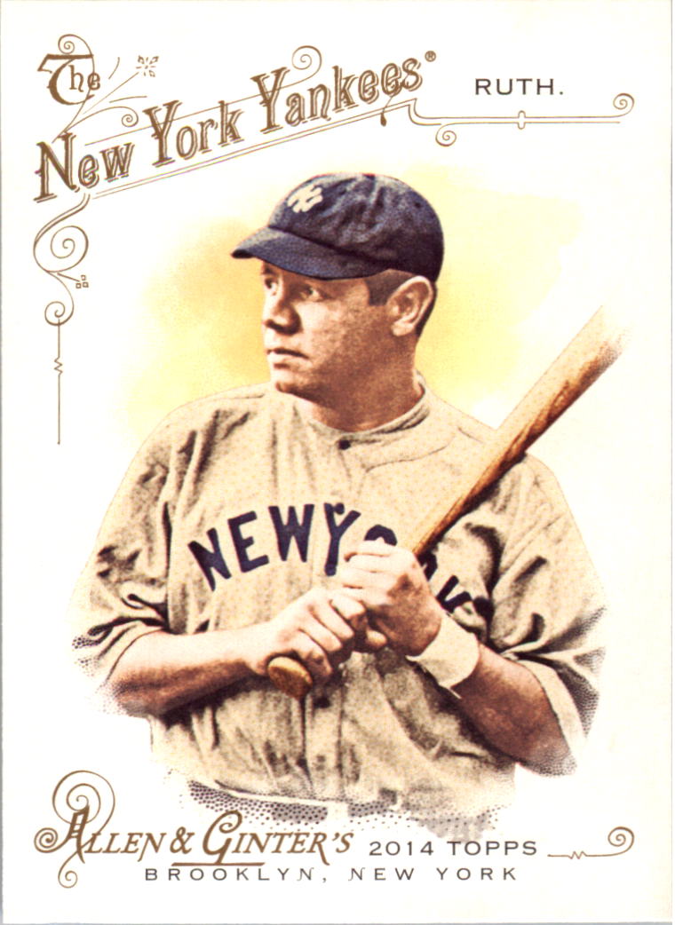 2014 Topps Allen and Ginter #20 Babe Ruth