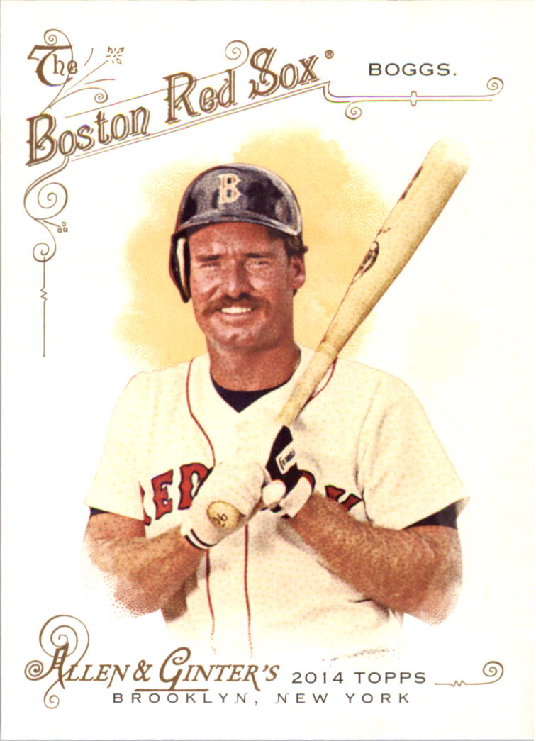 Wade Boggs cards (1989-2024) Red Sox Yankees Rays - You Choose