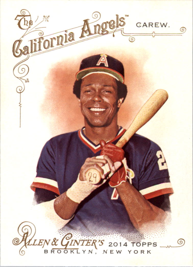 2014 Topps Allen and Ginter #75 Rod Carew
