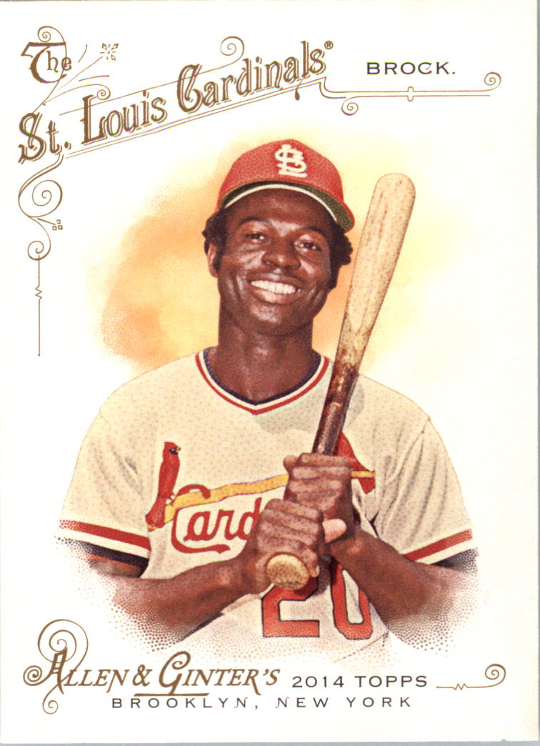 Lou Brock cards (1992-2024) Cardinals Cubs - You Choose