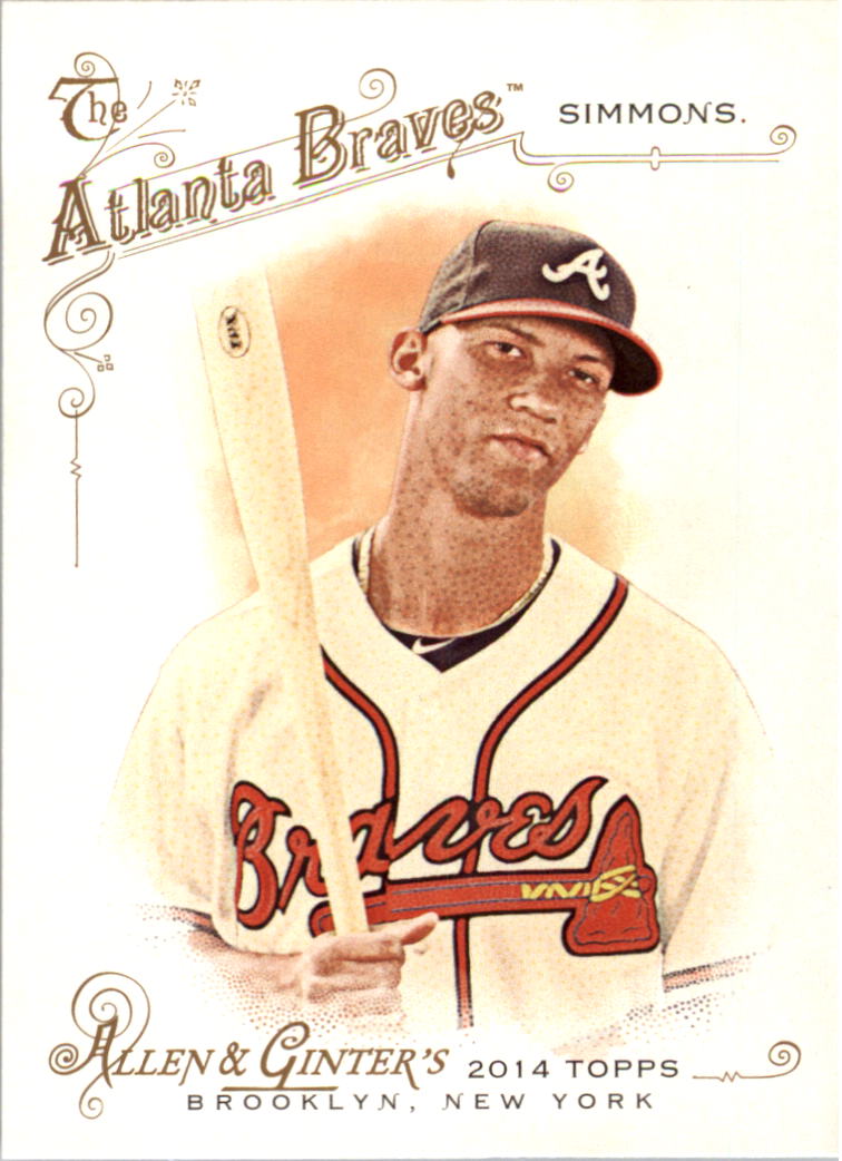2014 Topps Allen and Ginter #172 Andrelton Simmons
