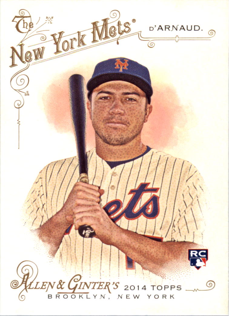 2014 Topps Allen and Ginter Mini A and G Back #17 Travis d'Arnaud