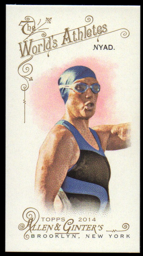 2014 Topps Allen and Ginter Mini A and G Back #62 Diana Nyad