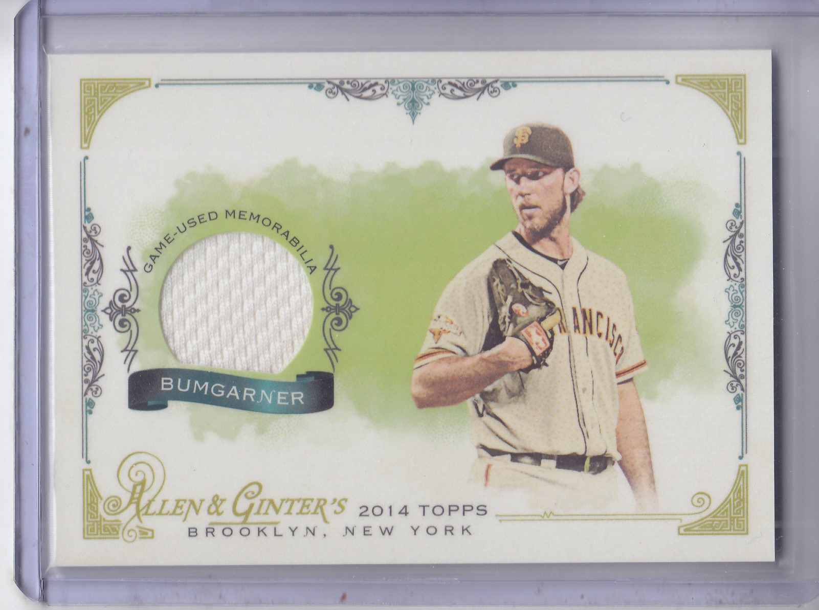 2014 Topps Allen and Ginter Relics #FSRMB Madison Bumgarner A
